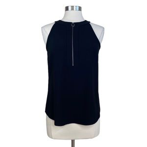 Trina Turk Black Halter Blouse, NWT